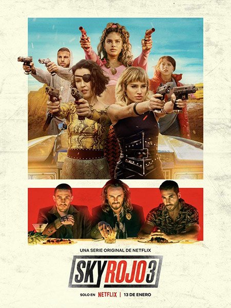 Постер к Красный дерматин (3 сезон) / Sky Rojo (2023)