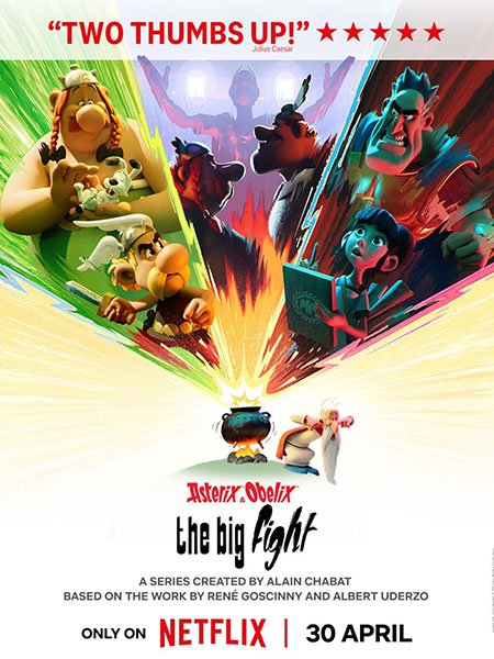 Постер к Астерикс и Обеликс: Поединок вождей (1 сезон) / Astérix & Obélix: Le Combat des Chefs (2025) WEB-DLRip